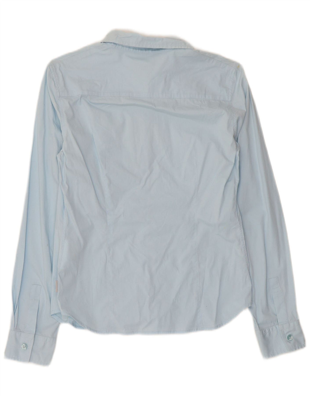 Calvin Klein Jeans Camisa para mujer Reino Unido 44 Grande Algodón azul