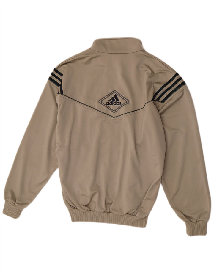 Adidas - Chaqueta de chándal para hombre, talla 38/40, color gris medio, poliéster