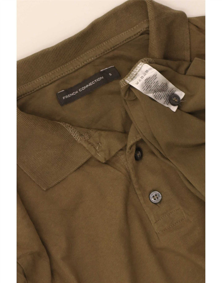 French Connection Chaqueta Acolchada Para Hombre Pequeña De Algodón Caqui