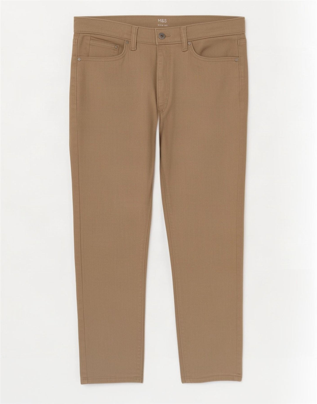 Vaqueros ajustados para mujer Marks & Spencer W34 L29 Algodón beige