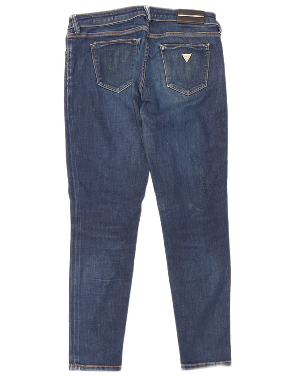 Vaqueros Guess Beverly Skinny Mujer W28 L27 Azul Marino