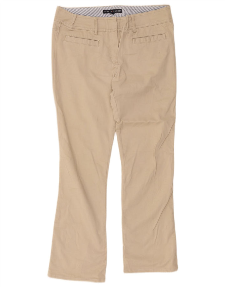 Tommy Hilfiger Pantalones Casuales Bootcut para Mujer W34 L28 Beige