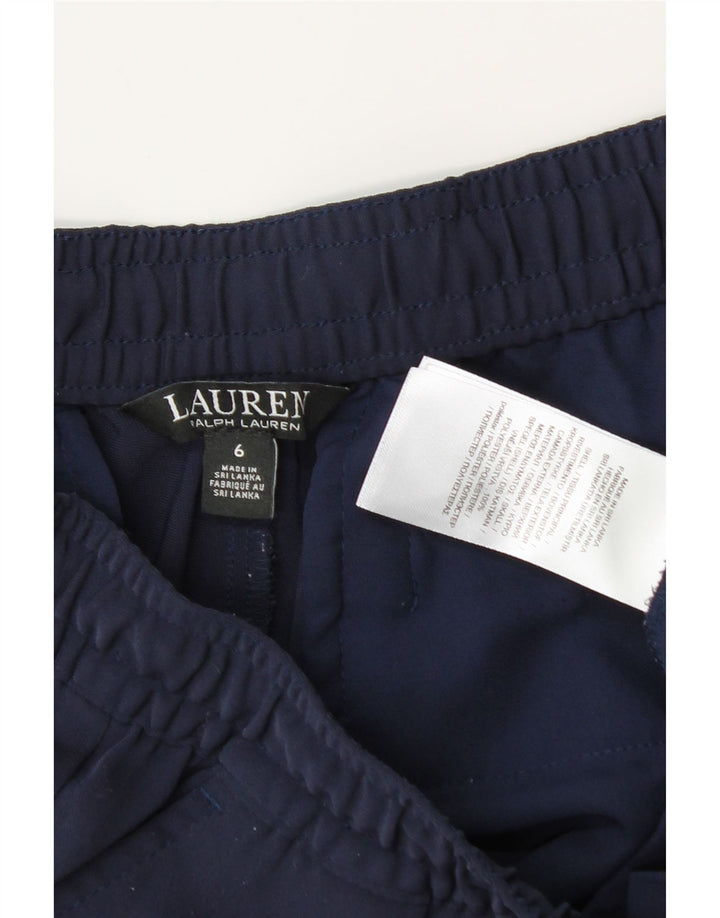 Ralph Lauren - Pantalones de chándal para mujer, talla 6, color azul marino