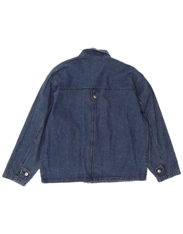 St. Bernard Chaqueta vaquera extragrande para mujer Reino Unido 14/16 Algodón azul grande