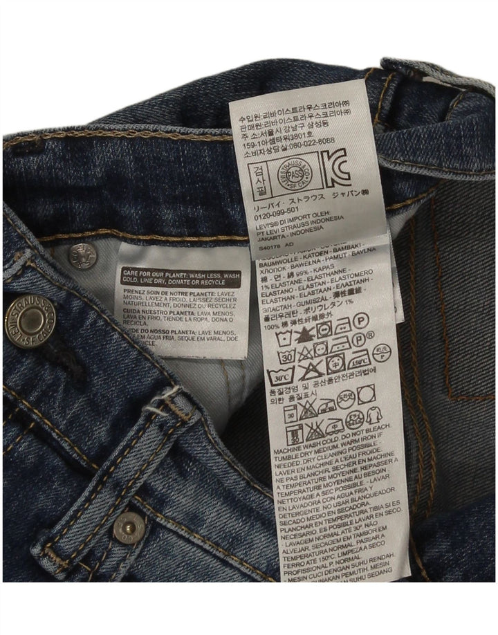 Levi's Hombre 511 Slim Jeans W32 L34 Algodón Azul