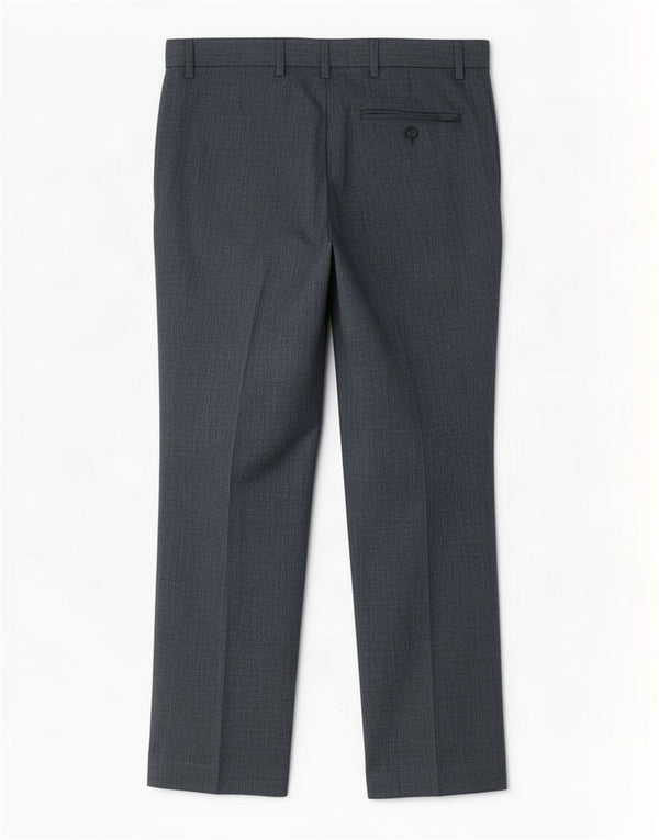 Marks & Spencer Mens Regular Fit Casual Trousers W34 L29 Navy Blue