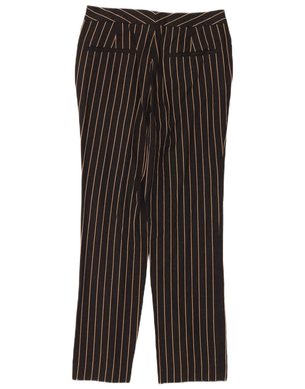 MASSIMO DUTTI Pantalones chinos de cintura alta para mujer EU 38 Small W28 L28 Negro