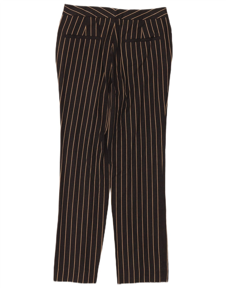 MASSIMO DUTTI Pantalones chinos de cintura alta para mujer EU 38 Small W28 L28 Negro