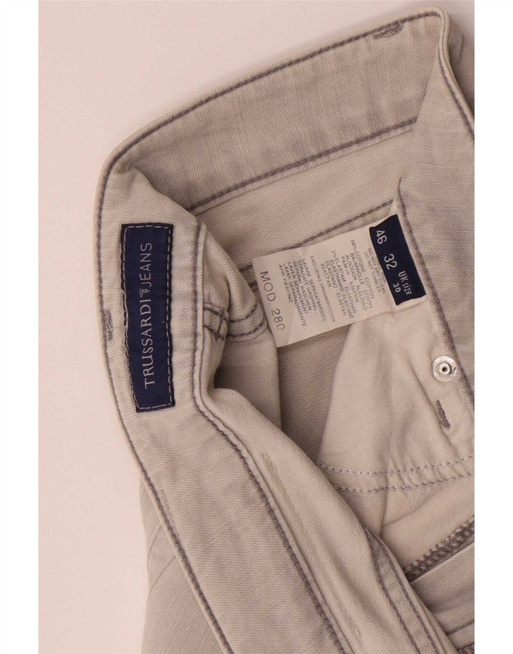 Vaqueros Trussardi Mujer Slim W30 L30 Gris Algodón
