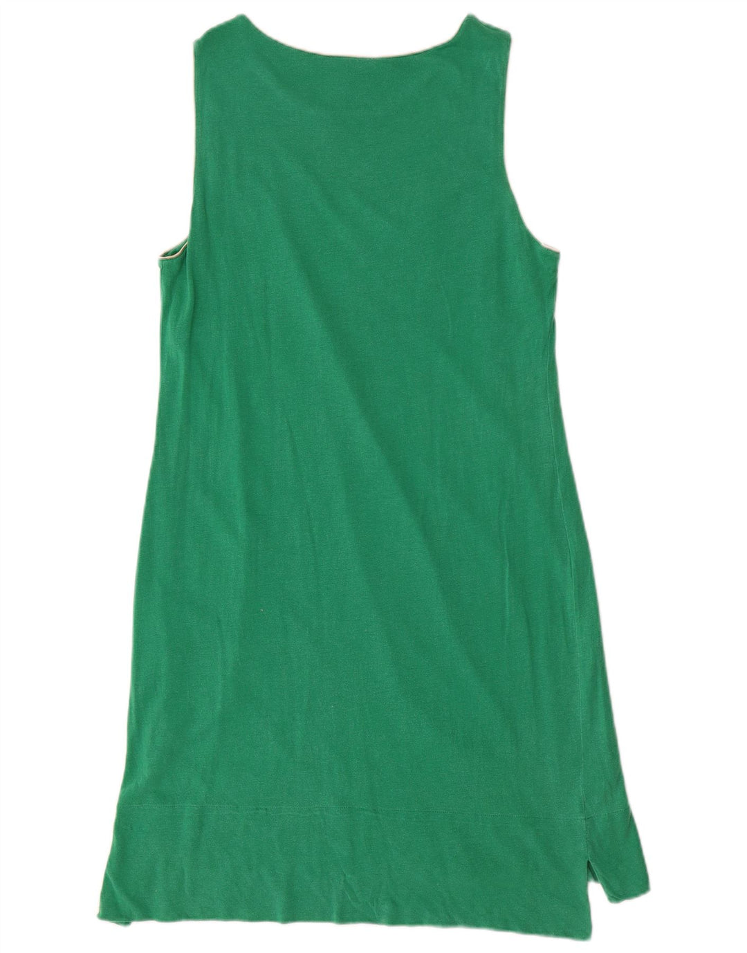 MASSIMO DUTTI Vestido tipo camiseta sin mangas para mujer UK 40 Verde medio