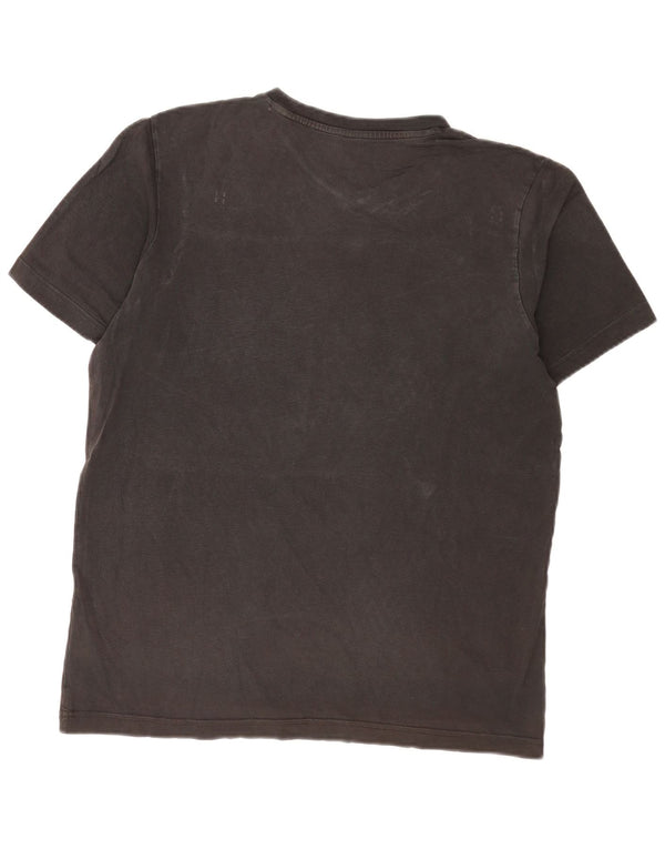 Adidas - Camiseta gráfica para hombre, talla mediana, algodón negro