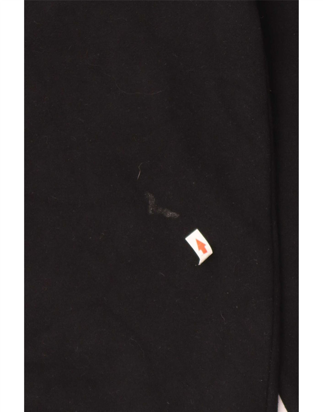 Fila Hombre Regular Fit Sudadera Jumper Medio Algodón Negro