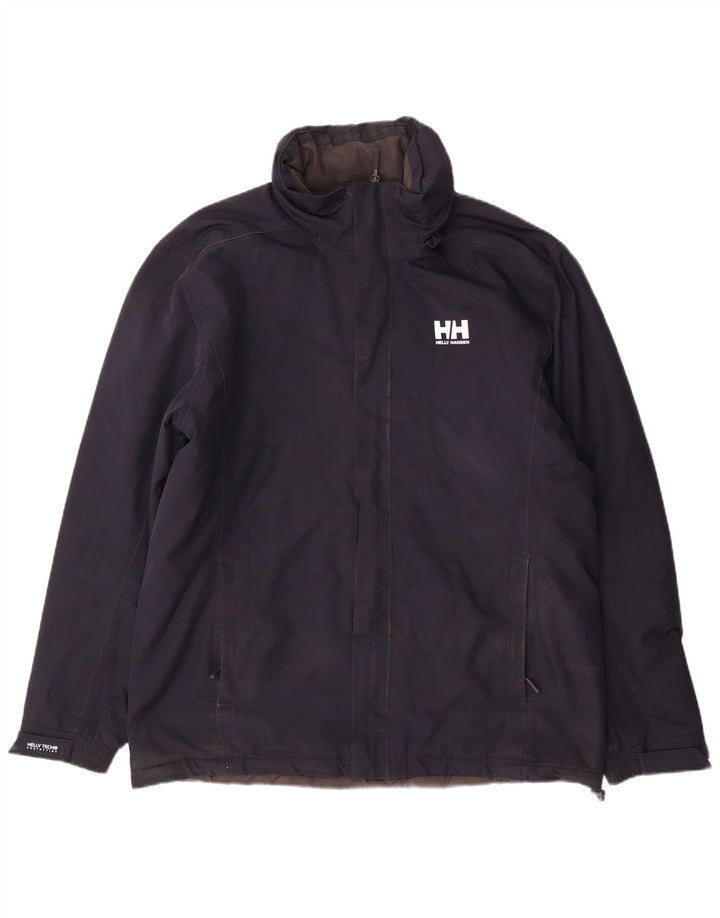 Helly Hansen Chaqueta cortavientos para hombre UK 42 XL Poliéster azul marino
