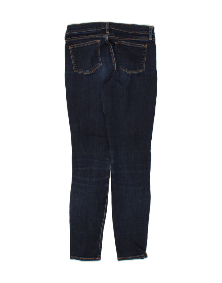 J. CREW Womens Stretch Slim Jeans W27 L28 Navy Blue Cotton Vintage J. Crew and Second-Hand J. Crew from Messina Hembry 