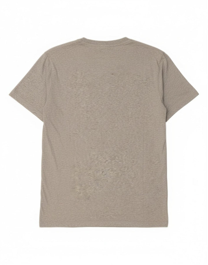 Superdry Camiseta gráfica para hombre Top grande de algodón gris