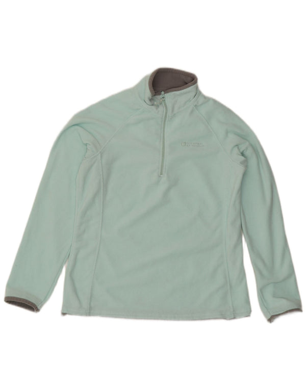 Jersey polar con cremallera y cuello para mujer de Mountain Warehouse UK 40 Small Turquesa