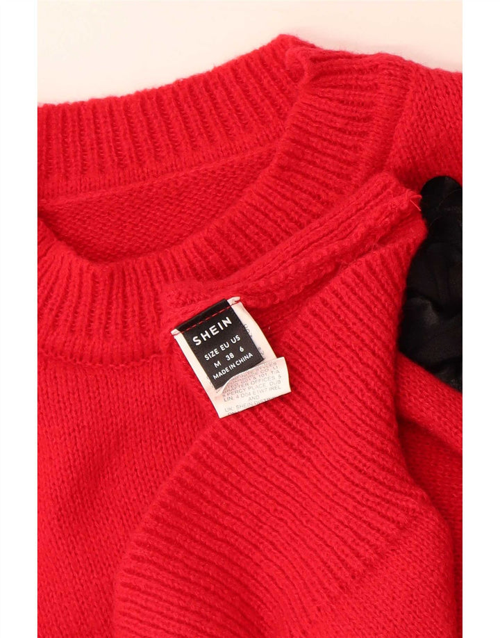 Shein Jersey tipo jersey para mujer UK 44 Poliéster rojo medio