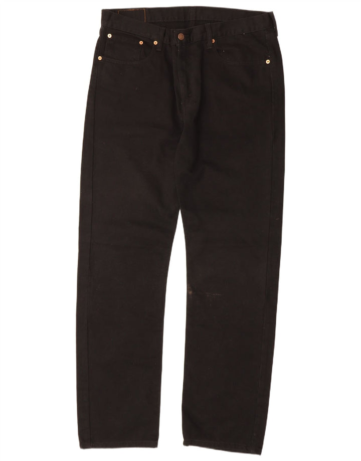 Levi's Jeans rectos 751 para hombre W38 L34 Algodón negro