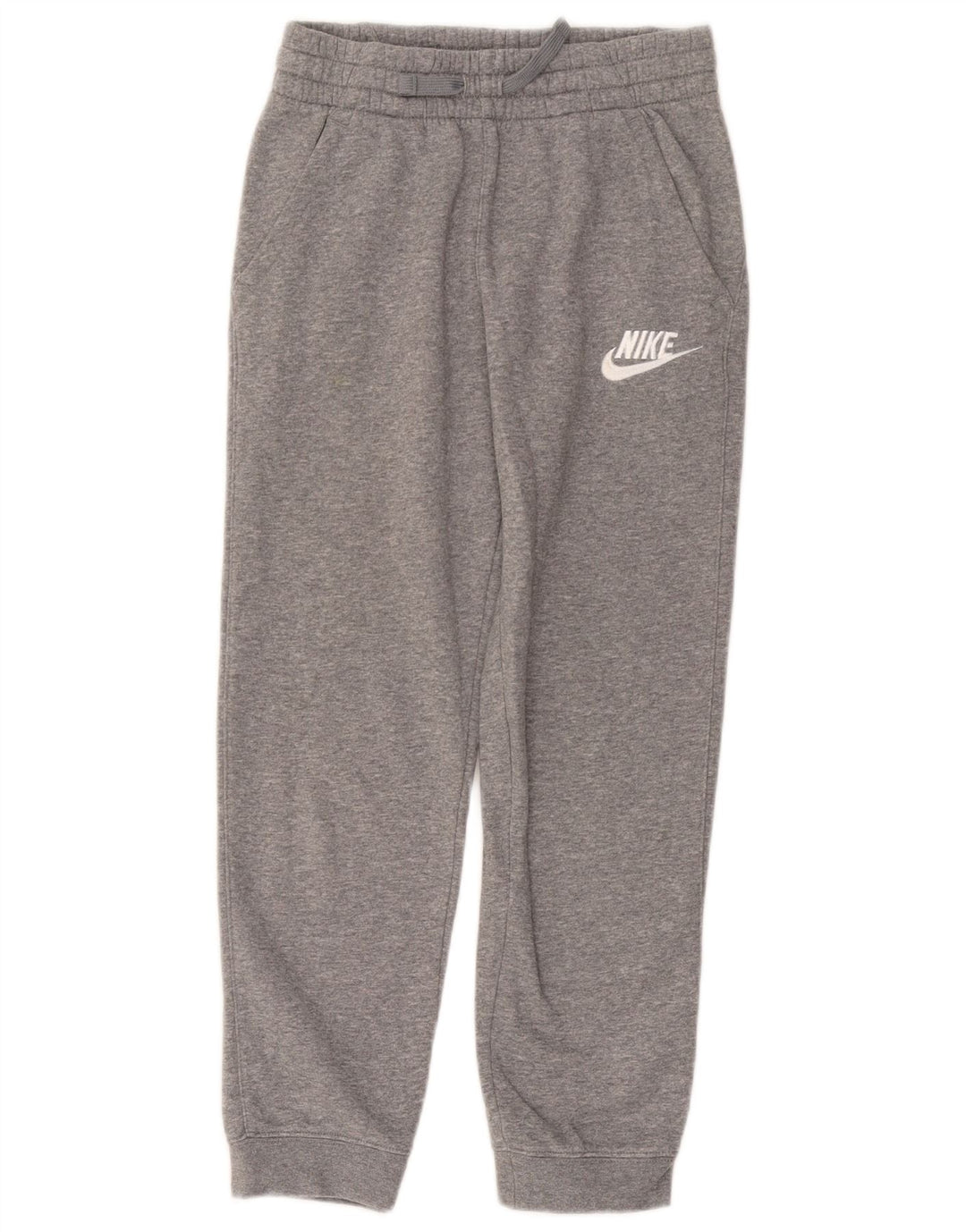 NIKE Pantalones de chándal para niño Joggers 10-11 años Gris Medio Algodón