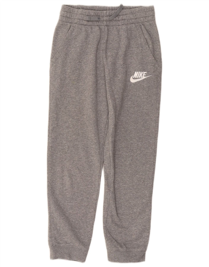 NIKE Pantalones de chándal para niño Joggers 10-11 años Gris Medio Algodón