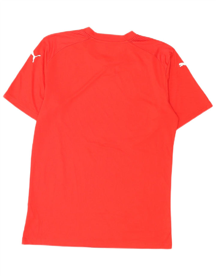 Camiseta Puma para hombre Top Medium Red Chevron Poliéster