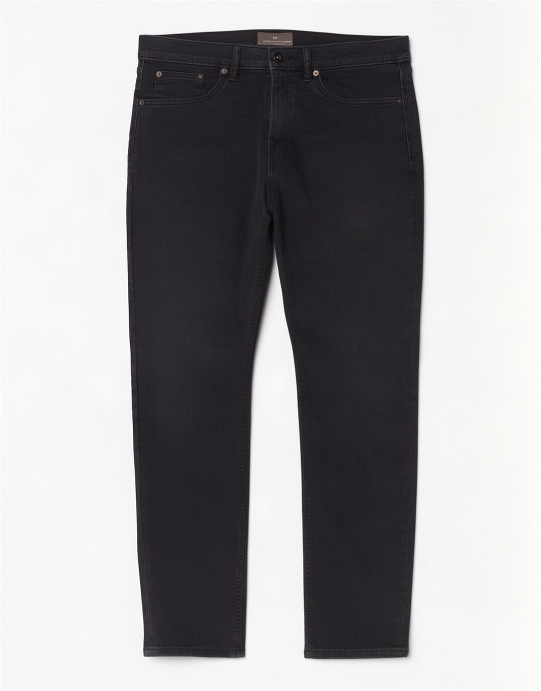 Marks & Spencer Vaqueros ajustados para hombre W34 L31 Algodón negro