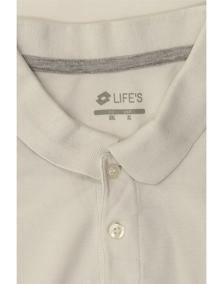 Lotto Life's Polo Hombre XL Blanco