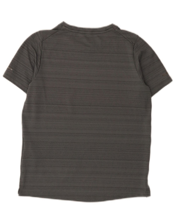 Nike Camiseta Dri Fit para niño 10-11 años Poliéster a Rayas Gris Medio