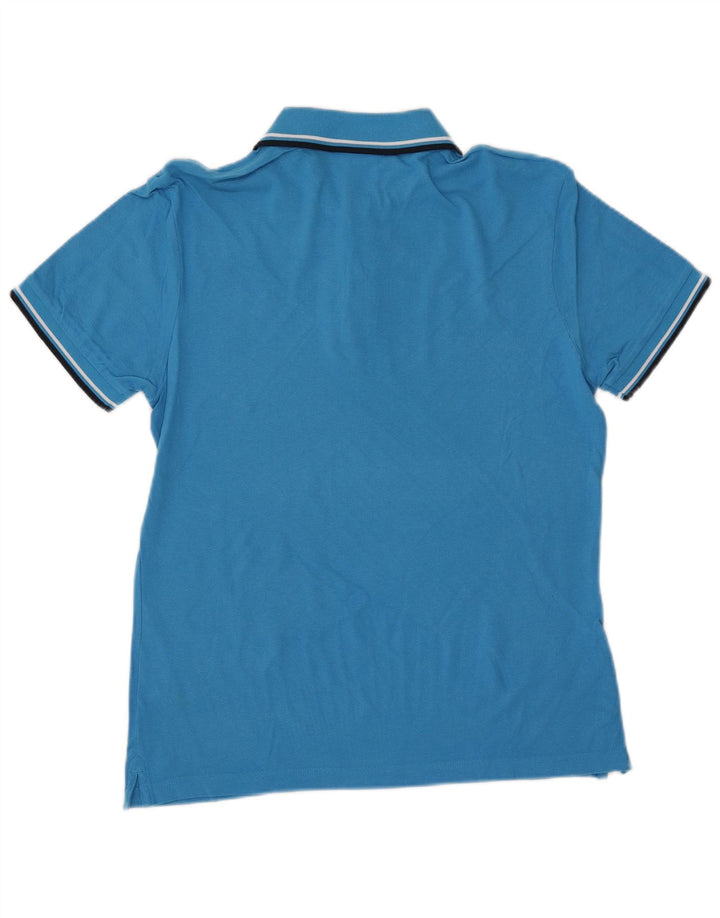 DIADORA Polo Hombre Small Azul Algodón