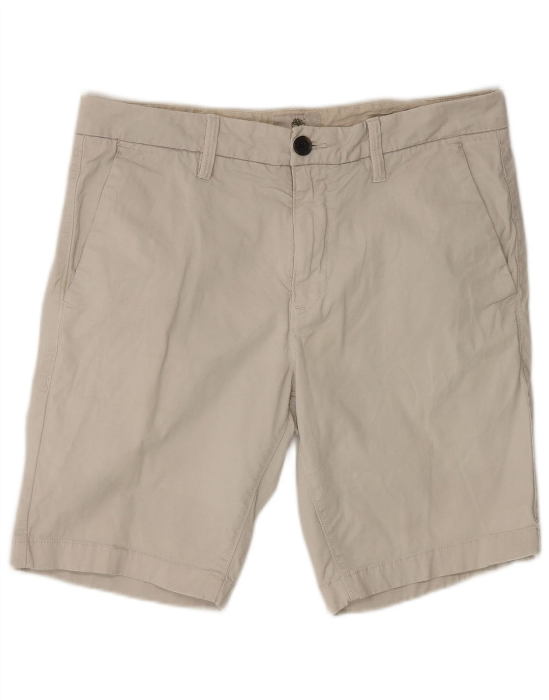 Timberland Pantalones cortos chinos para hombre W33 Large Off White Cotton Classic