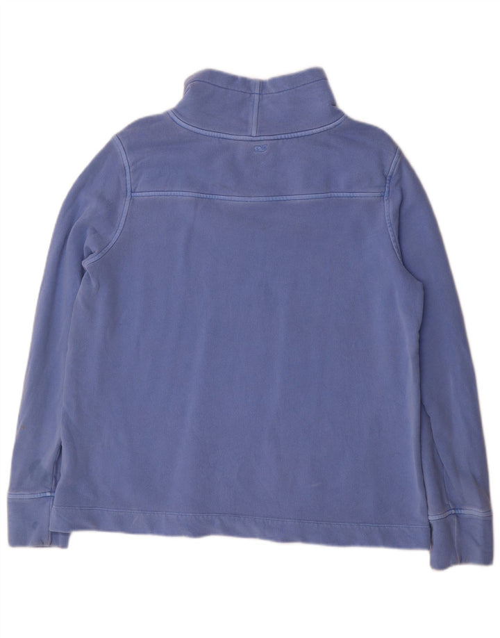 VINEYARD VINES Sudadera para mujer Jumper UK 14 Algodón azul medio