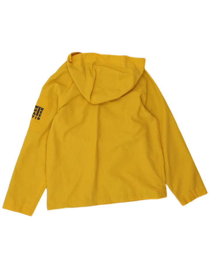 Zara Chubasquero Con Capucha Niño 13-14 Años Nylon Amarillo