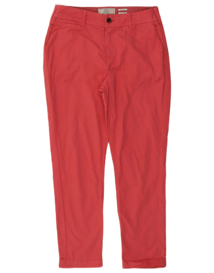Pantalones chinos ajustados Devon para mujer de Fat Face W30 L26 Rojo