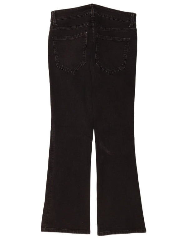 Marks & Spencer Jeans The Eva Bootcut para Mujer UK 12 Medium W30 L28 Negro