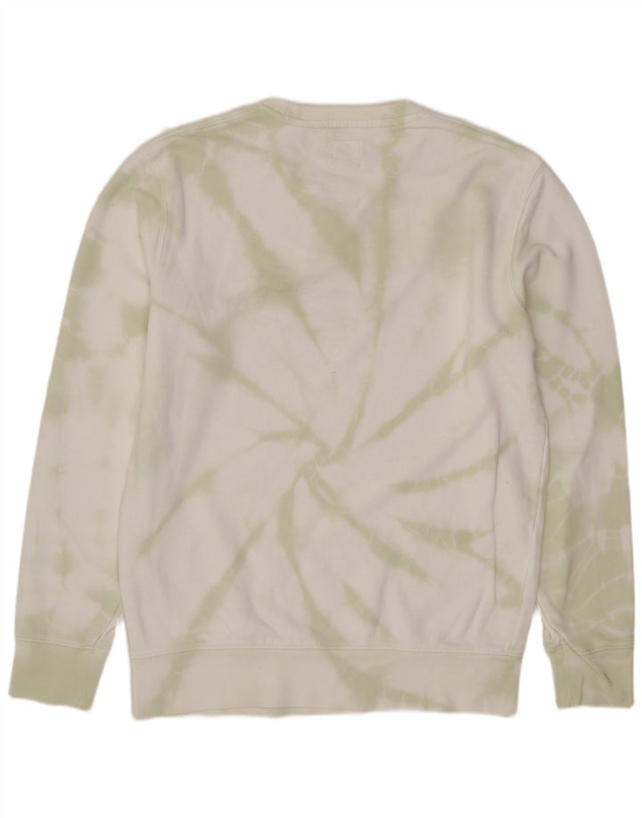 LEVI'S Sudadera Estándar para Hombre Jersey Pequeño Algodón Tie Dye Blanco