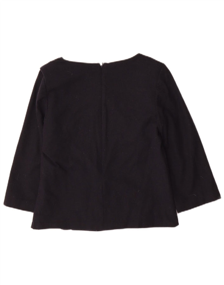 GANT Blusa de manga 3/4 para mujer UK 6 XS Azul marino