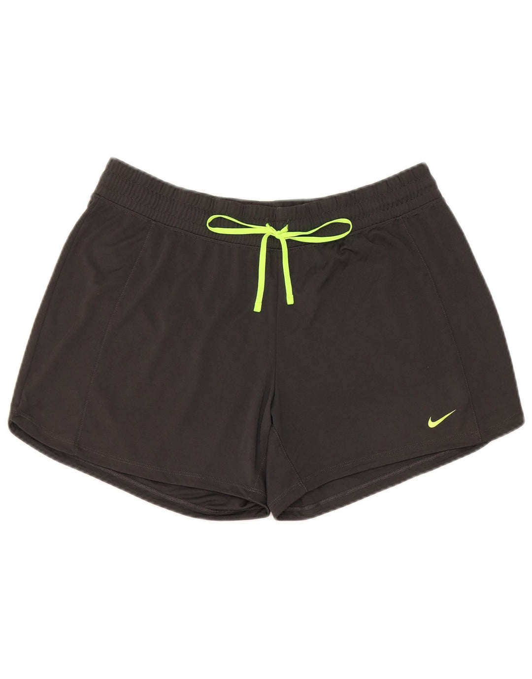 Nike - Pantalones cortos deportivos para hombre, poliéster gris grande
