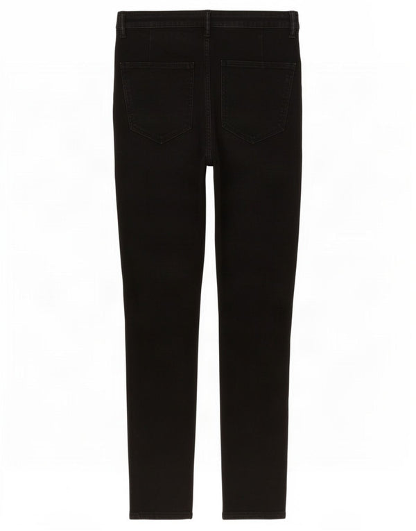 Zara Vaqueros Pitillo Mujer EU 40 Mediano W30 L28 Algodón Negro