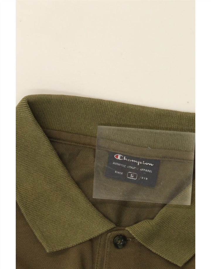 CHAMPION Polo para hombre pequeño caqui