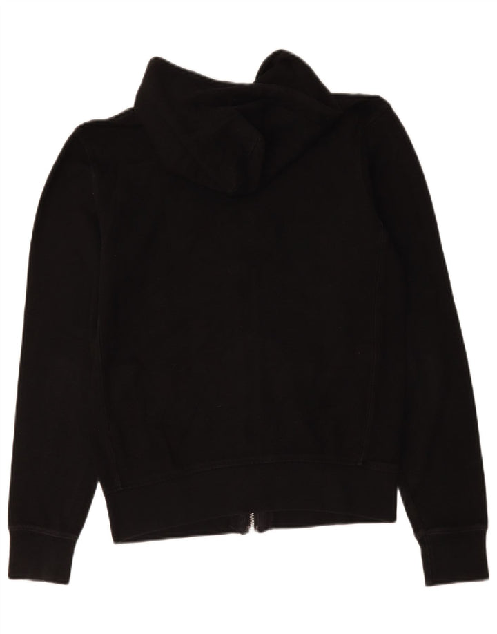 Zara Hombre Sudadera Con Capucha Y Cremallera Mediana Algodón Negro