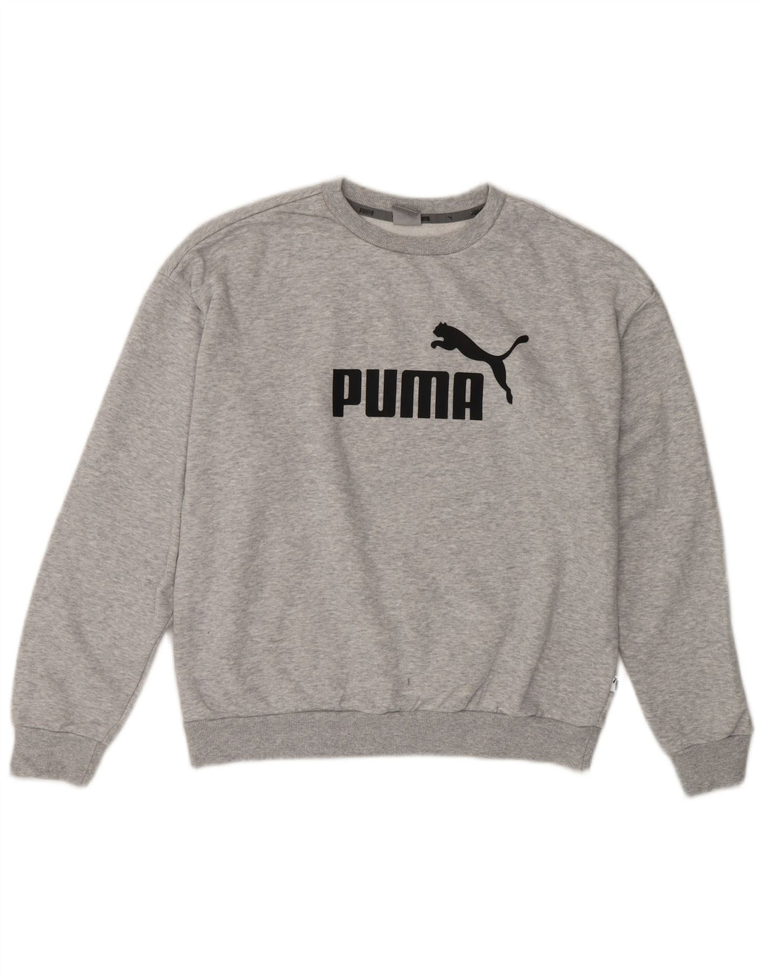 PUMA Sudadera gráfica para mujer Jumper UK 14 Algodón moteado gris medio