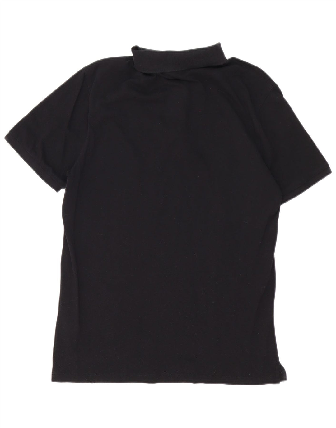 Hugo Boss Hombre | Polo de corte regular de algodón negro mediano
