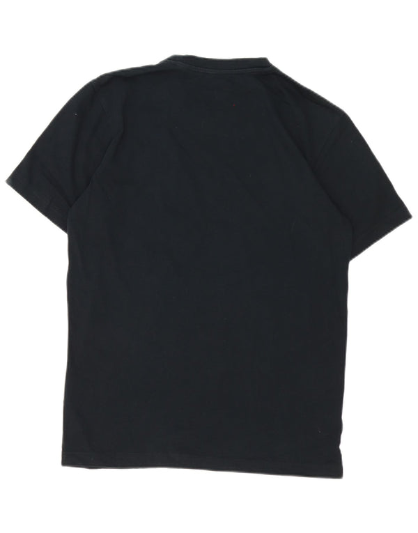 Adidas Mens Climalite Graphic T-Shirt Top Small Black Cotton