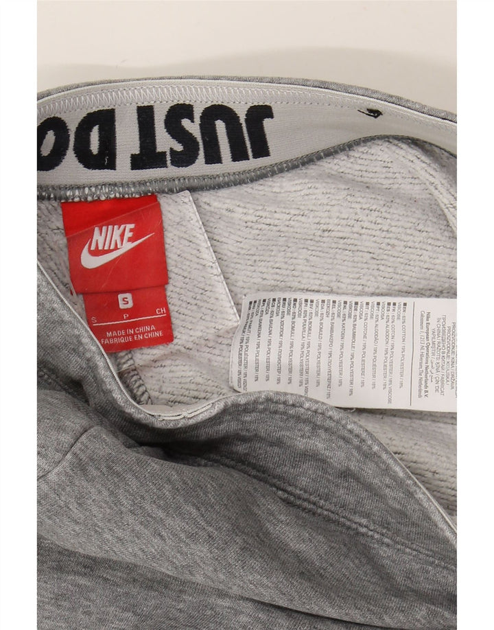 NIKE Hombre Pantalones de Chándal Joggers Small Gris Algodón