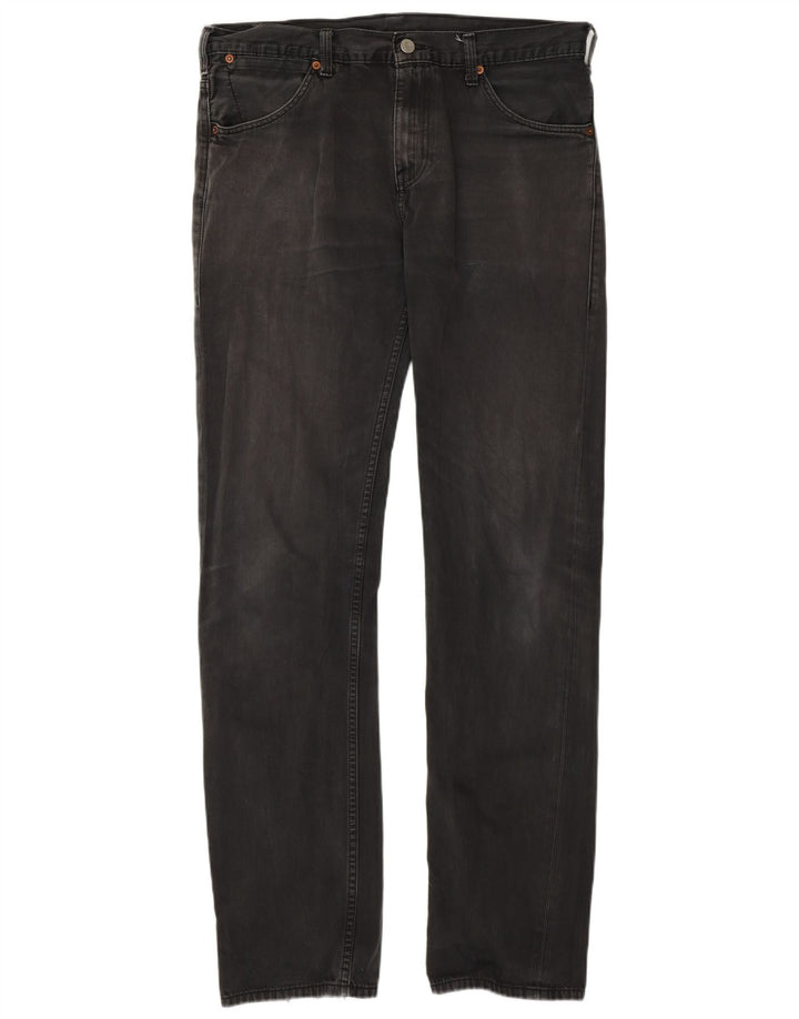 Levi's Jeans rectos 504 para hombre W33 L34 Algodón gris