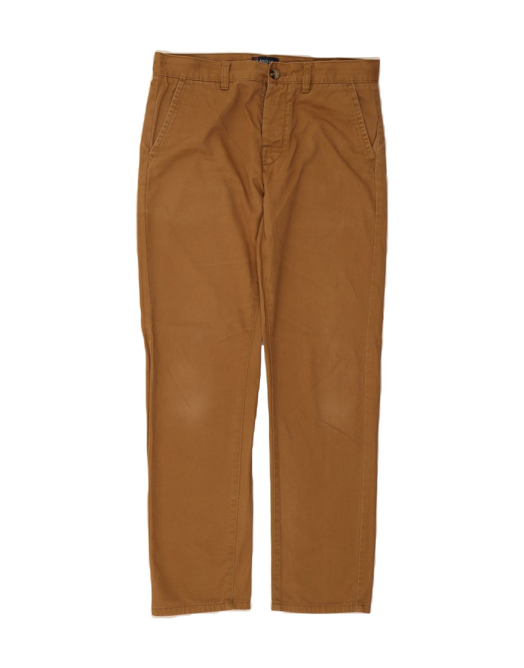 KANGOL Mens Straight Chino Trousers W32 L29 Brown Vintage Kangol and Second-Hand Kangol from Messina Hembry 
