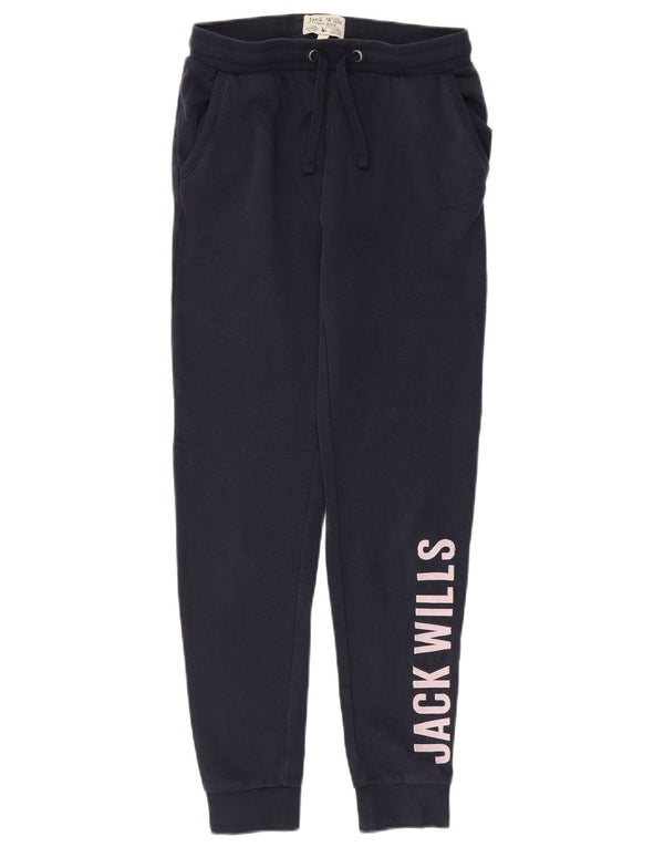 Jack Wills Pantalones de chándal con estampado gráfico para niño 12-13 años Azul marino