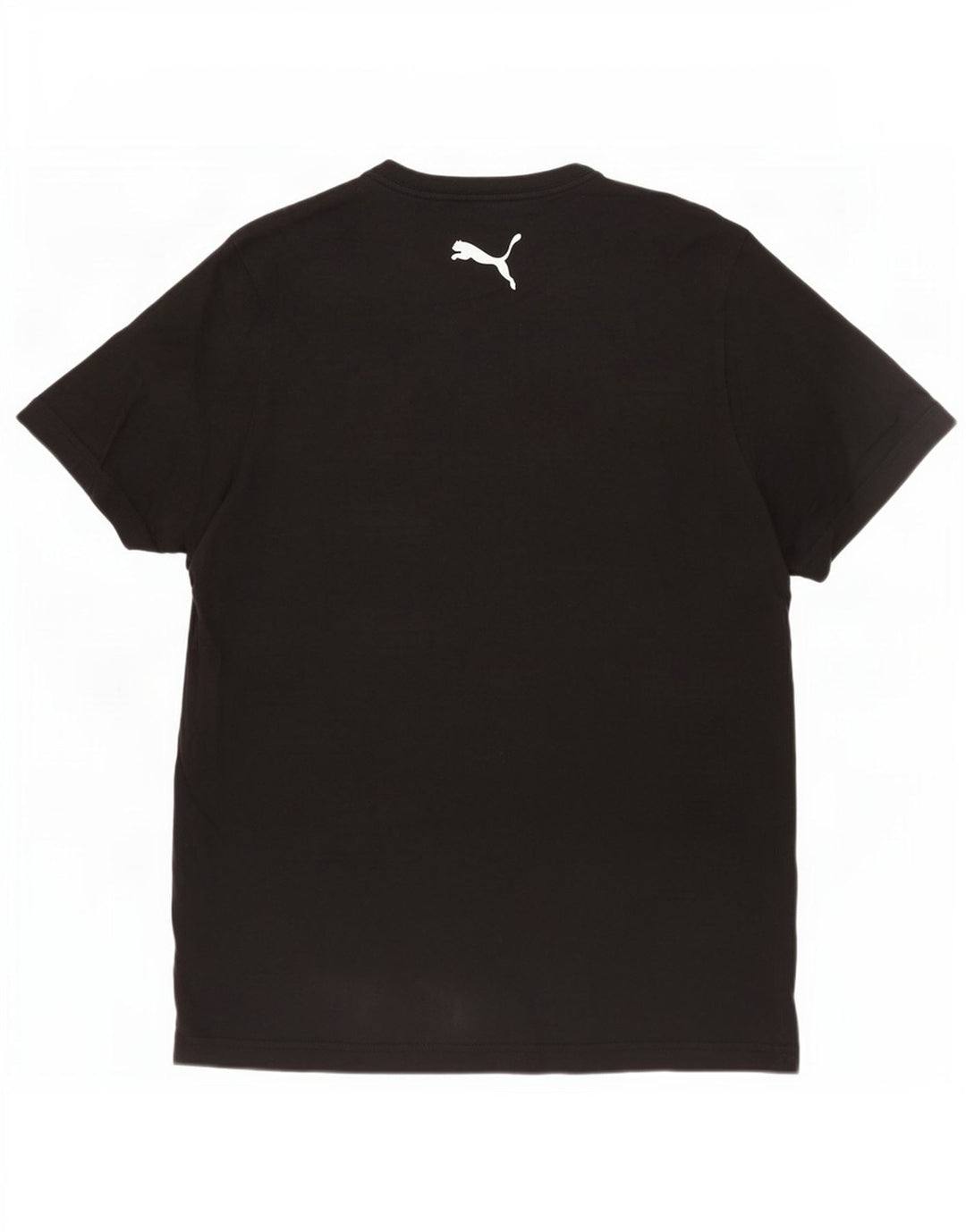 Puma - Camiseta para hombre, talla grande, algodón negro