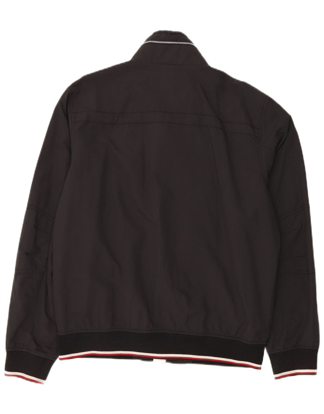 Tommy Hilfiger Chaqueta Bomber para Hombre UK 40 Grande Nylon Gris