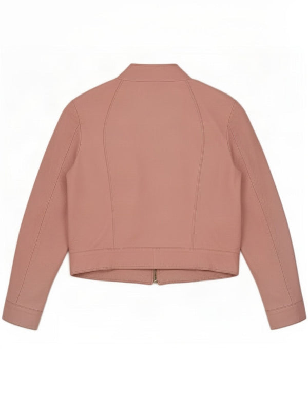 Wanted Chaqueta de cuero para mujer IT 48 XL Rosa